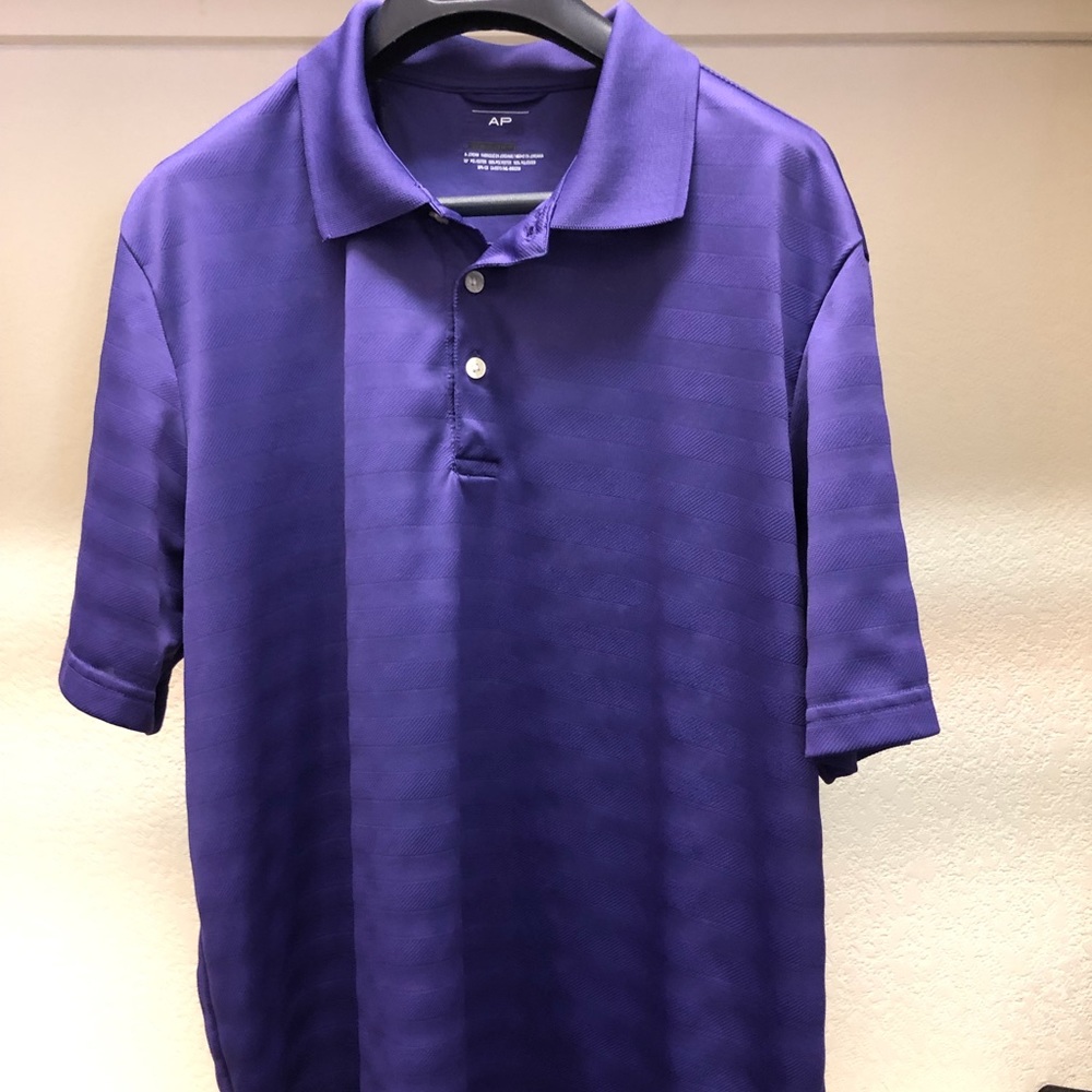 Chaps 78 purple golf polo shirt